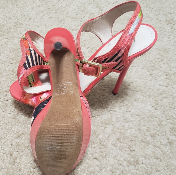 Aldo tropical print platform stilettos - Picture 7 of 7